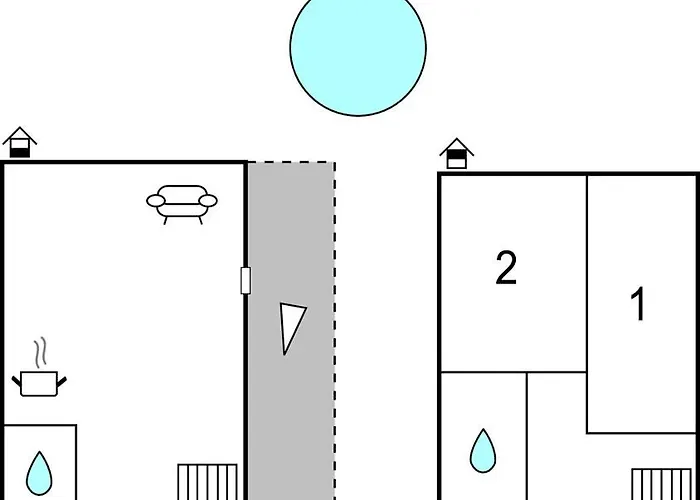 Amazing In Krizisce With Kitchen 度假居 Veli Dol